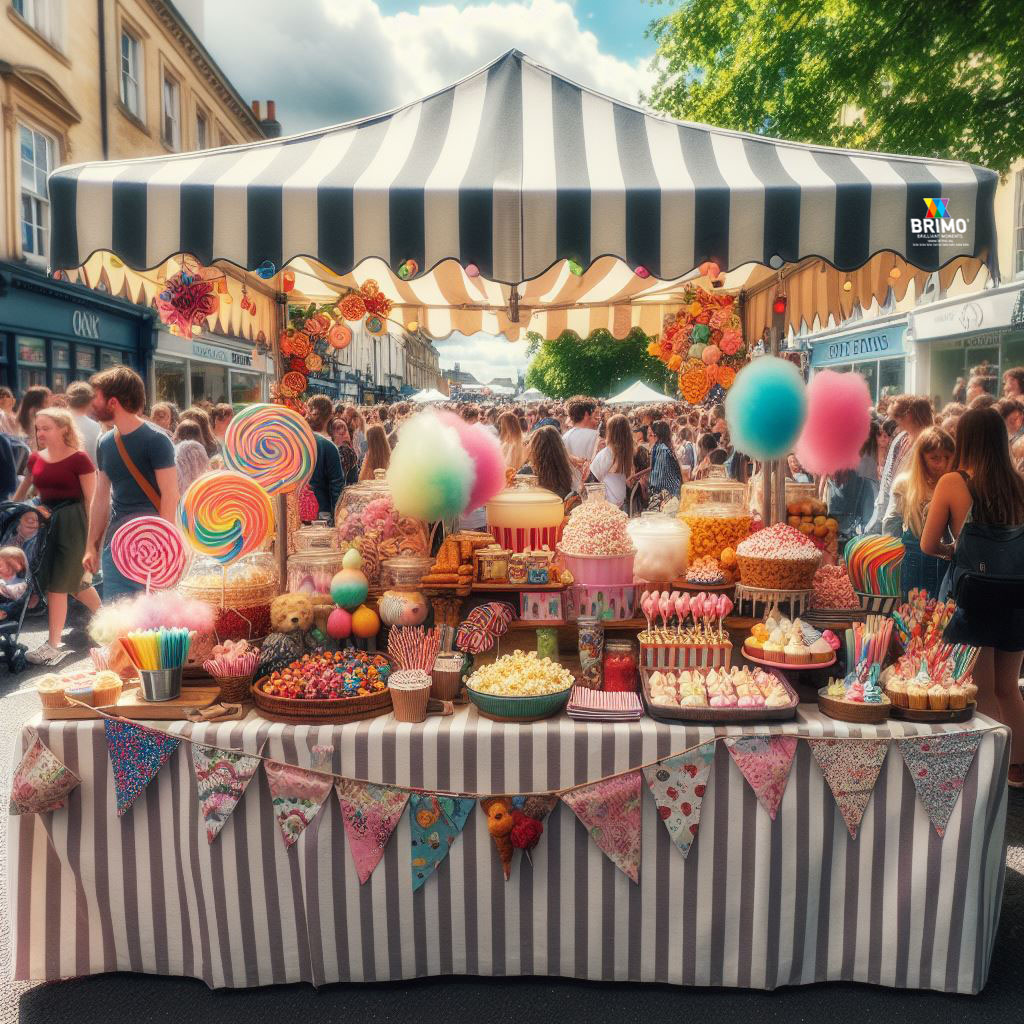 Tente pliante pour foires